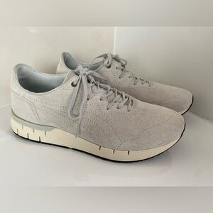 Onitsuka Tiger REBILAC RUNNER Sneakers Blue Grey Suede Mens Size 8 European 41.5